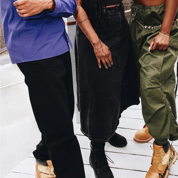 🔥 NWT Timberland x Jimmy Choo EXCLUSIVE collab graffiti boots - w 7.5 - Picture 7 of 15